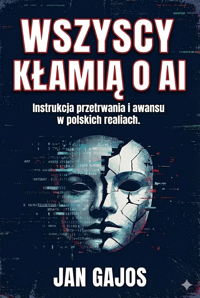 Wszyscy Kłamią o AI - okładka książki Jana Gajosa