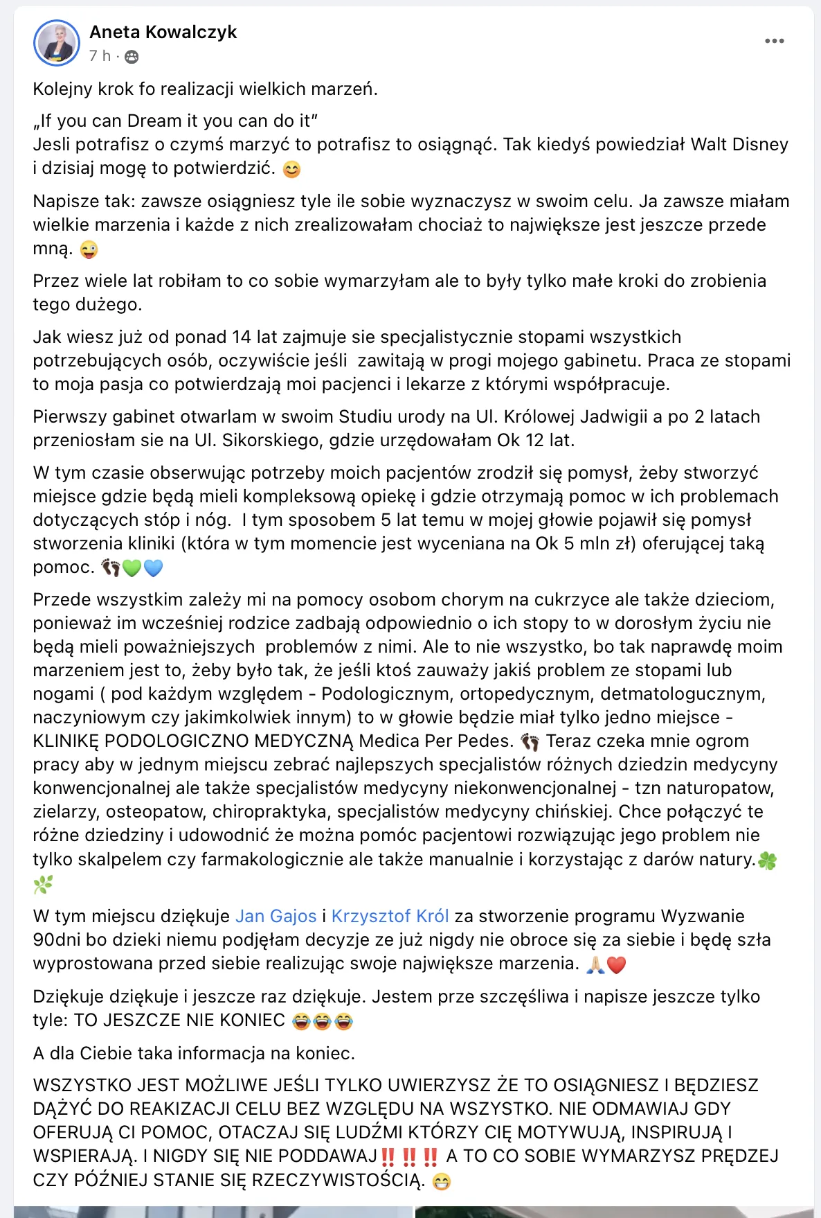 Opinia uczestnika szkolenia AI