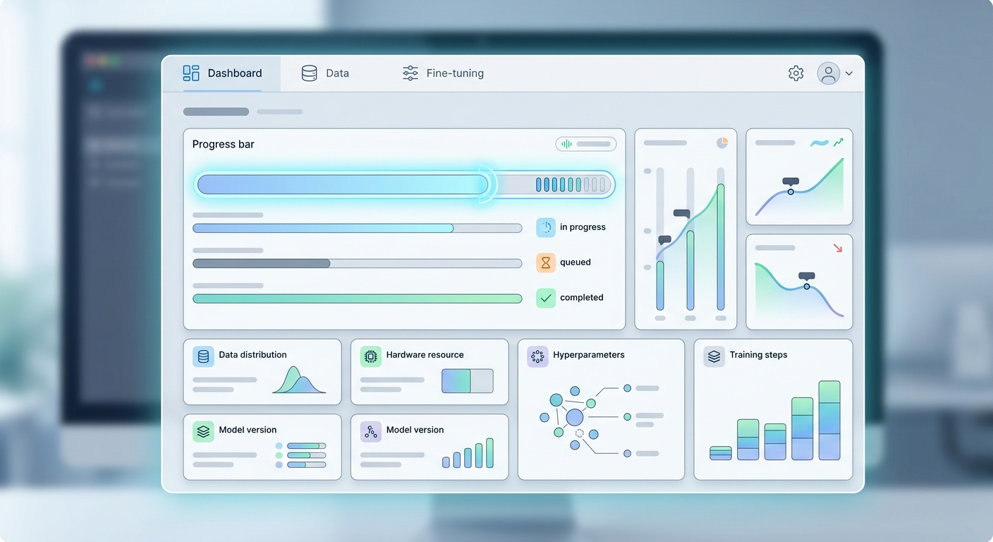 Dashboard fine-tuningu w OpenAI - możesz śledzić postęp w czasie rzeczywistym