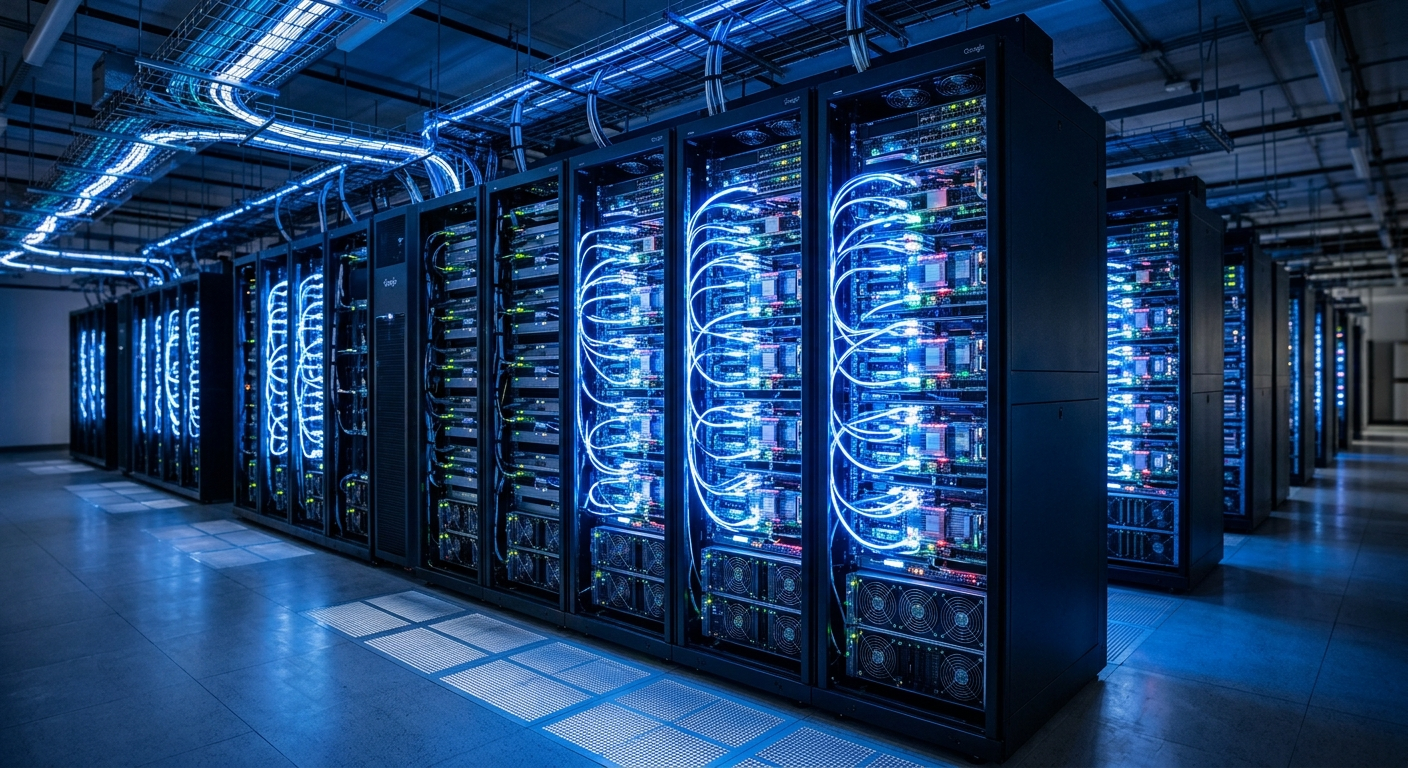 TPU w centrach danych Google - sprzęt zoptymalizowany pod modele językowe